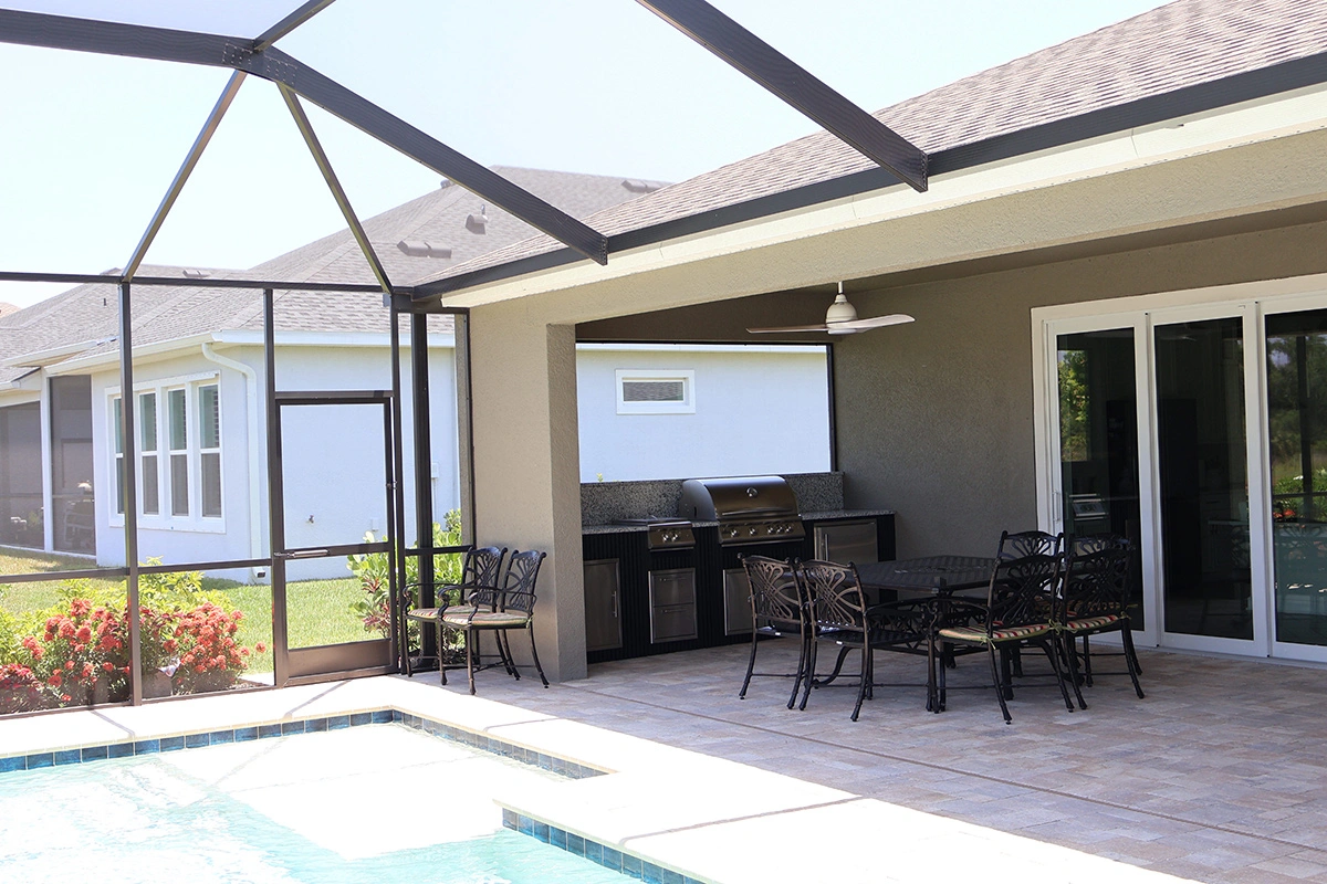 Cabana and pergola structure by Oasis Outdoor Living, project photo 10
