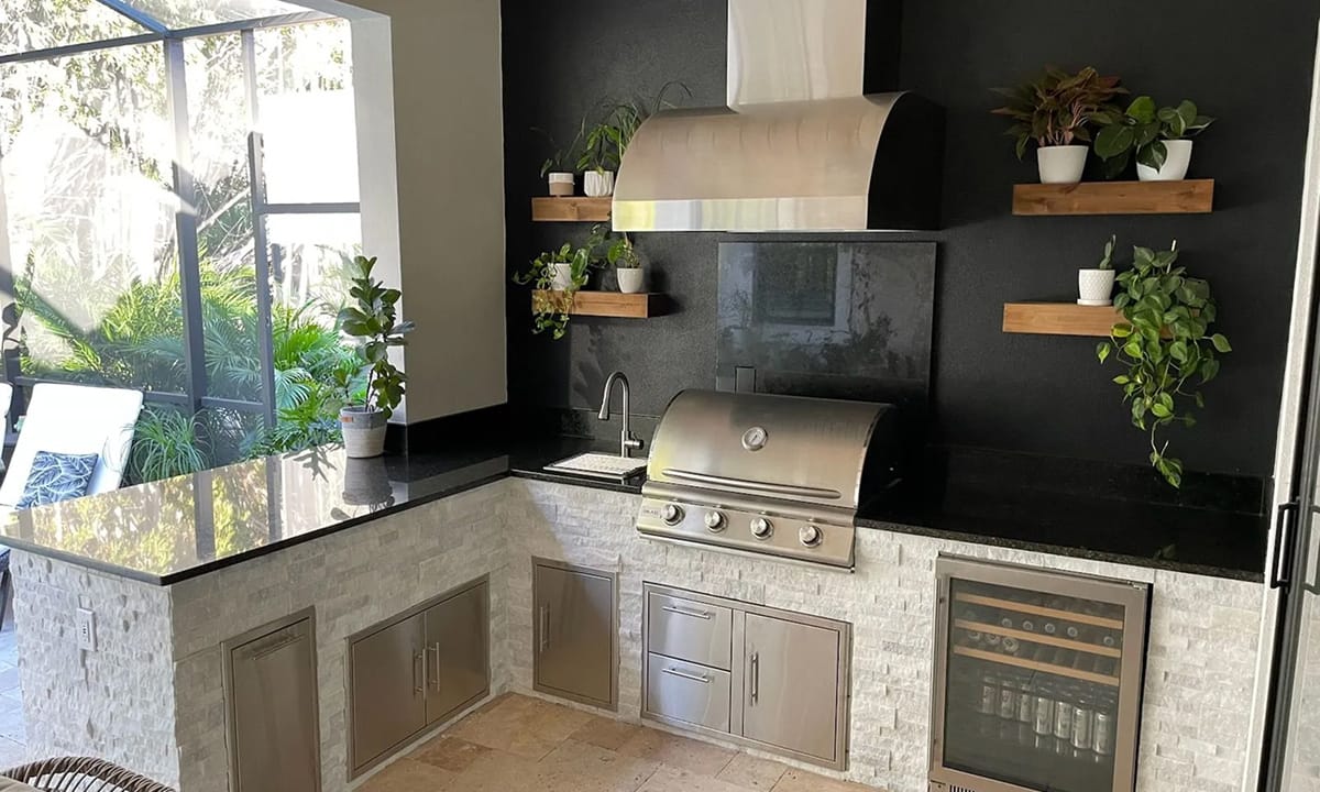 Oasis Grilling Affordable Outdoor Kitchens kitchen